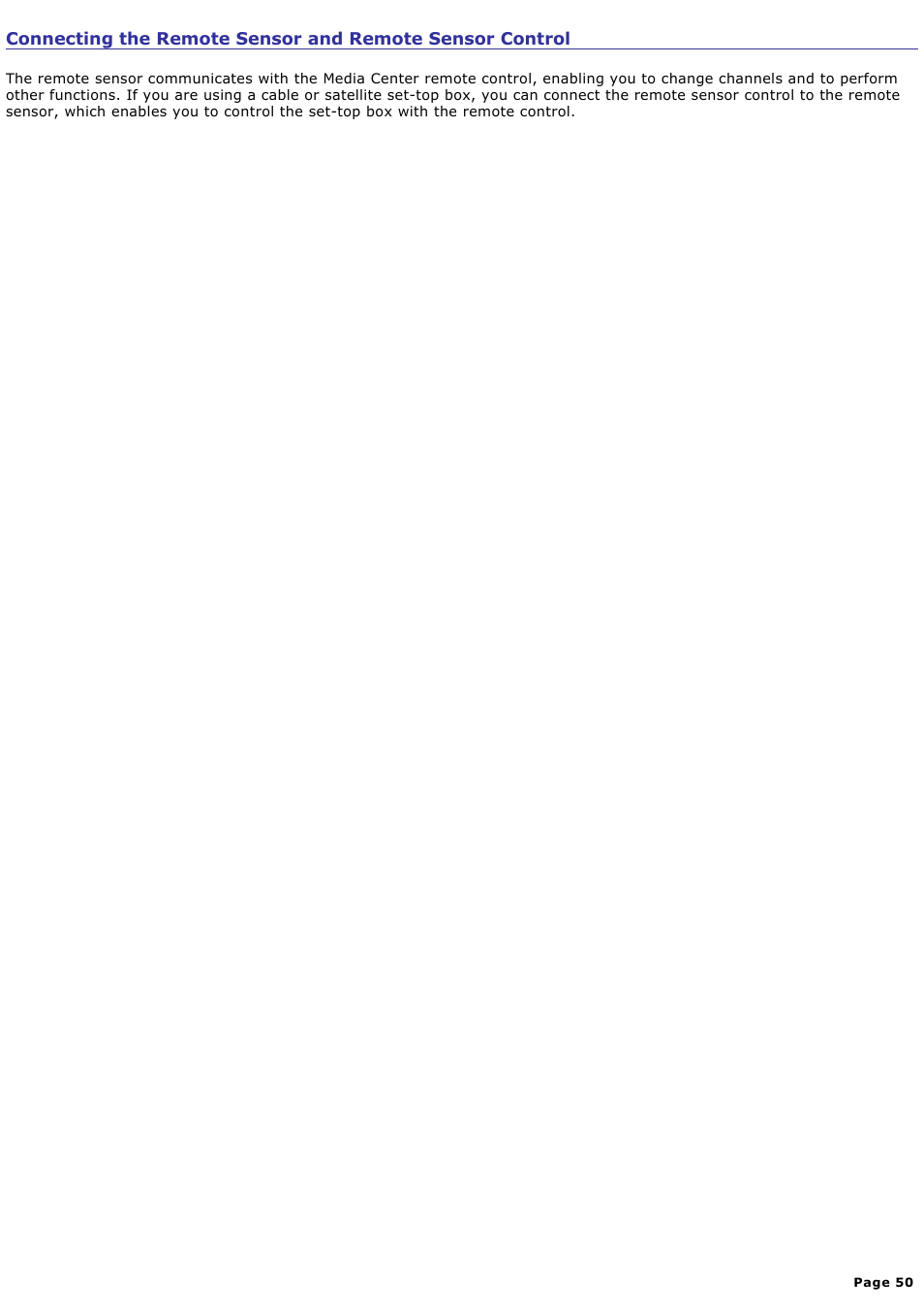 Sony VGC-RA810G User Manual | Page 50 / 254