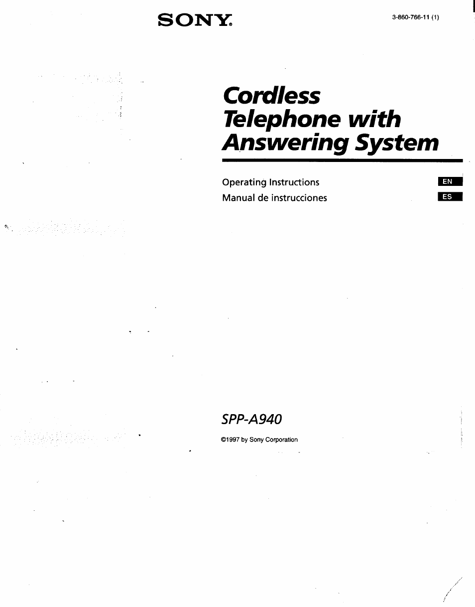 Sony SPP-A940 User Manual | 48 pages