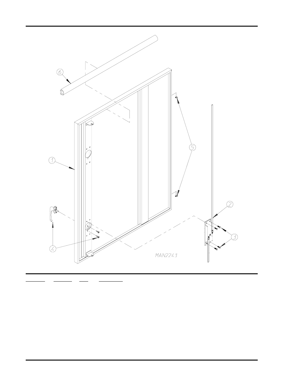 Top console left hand door assembly | American Dryer Corp. Phase 7 Gas/Steam ML-460 User Manual | Page 22 / 111