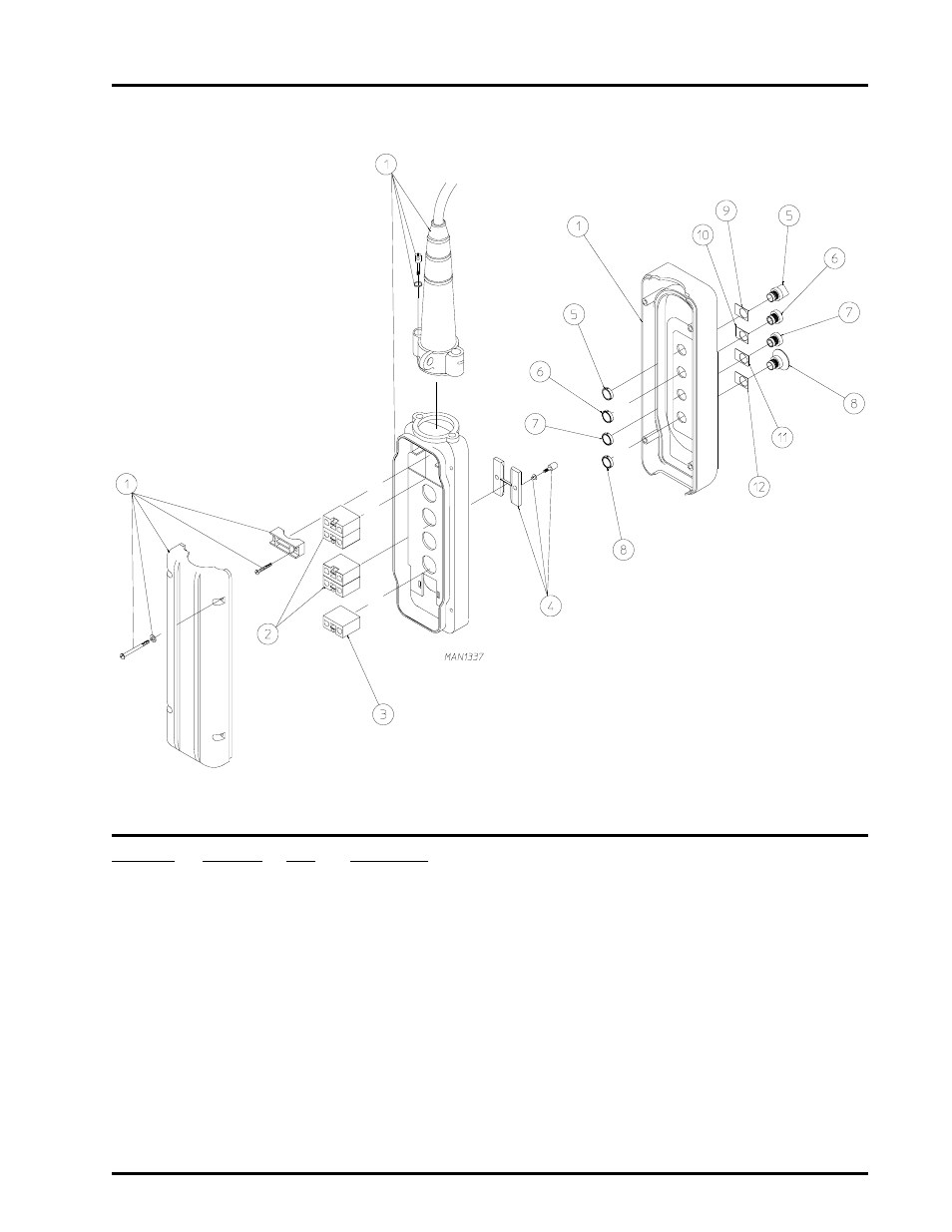 Pendant assembly | American Dryer Corp. Phase 7 Gas/Steam ML-460 User Manual | Page 9 / 111