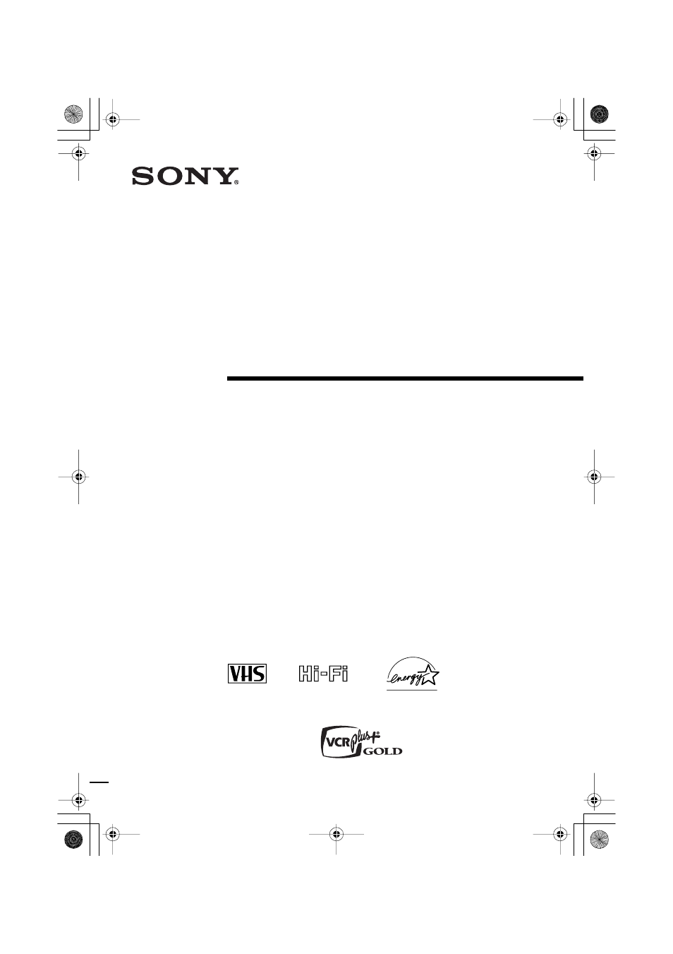 Sony SLV-N99 User Manual | 103 pages