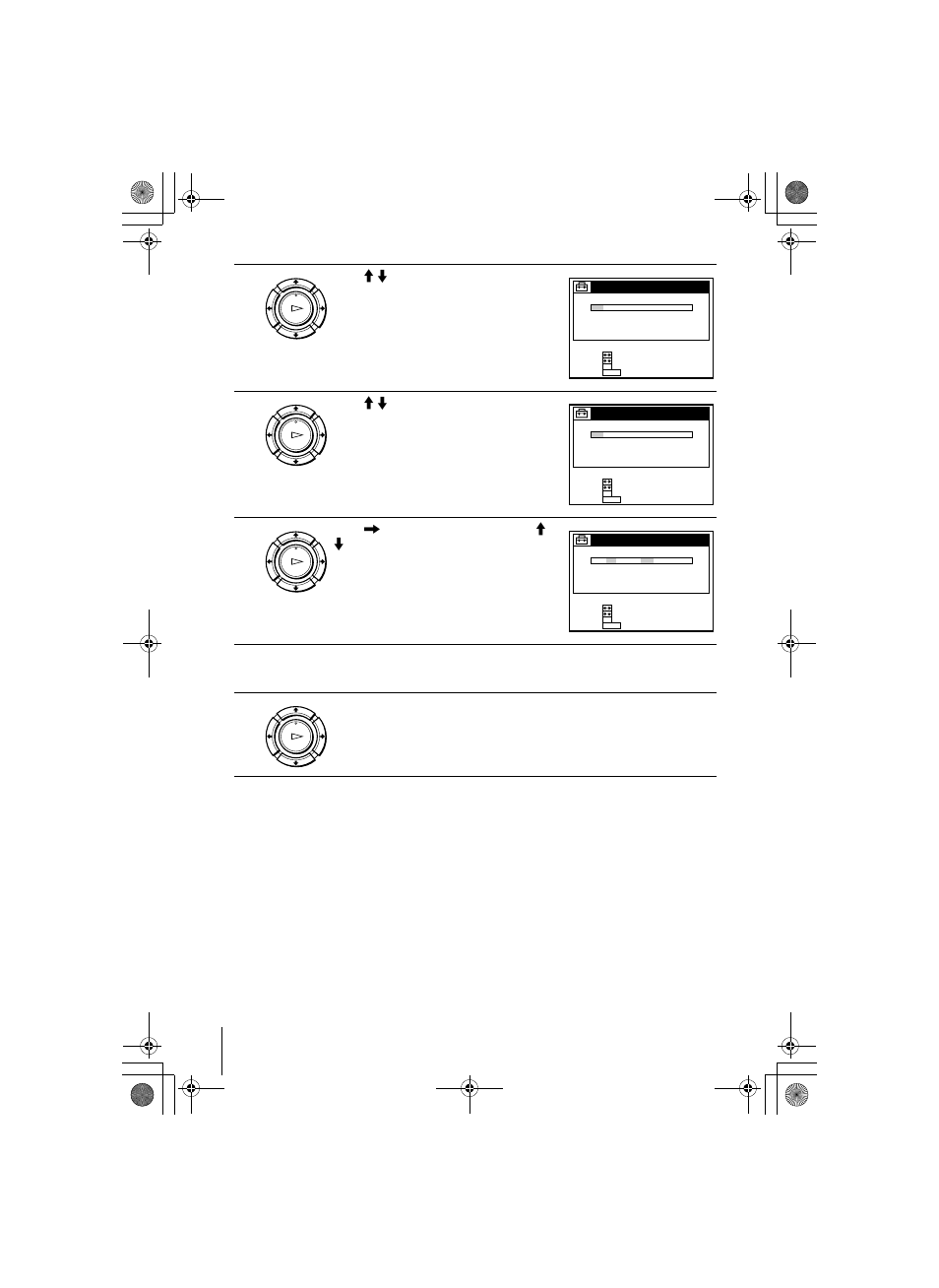 Press m/m to highlight manual, then press ok, Press m/m to set the month, Press ok to start the clock | Sony SLV-N99 User Manual | Page 34 / 103