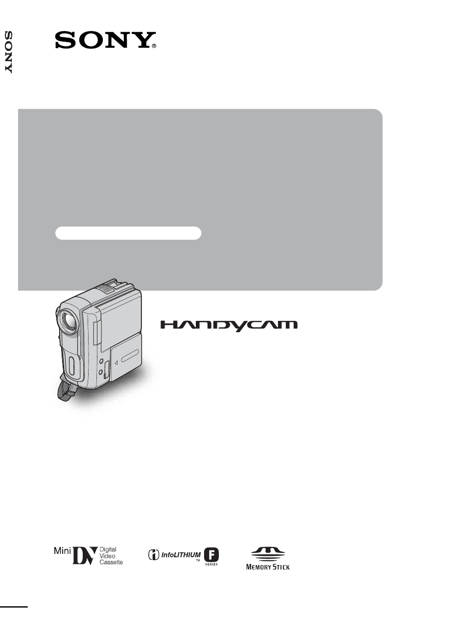 Sony DCR-PC109 User Manual | 152 pages
