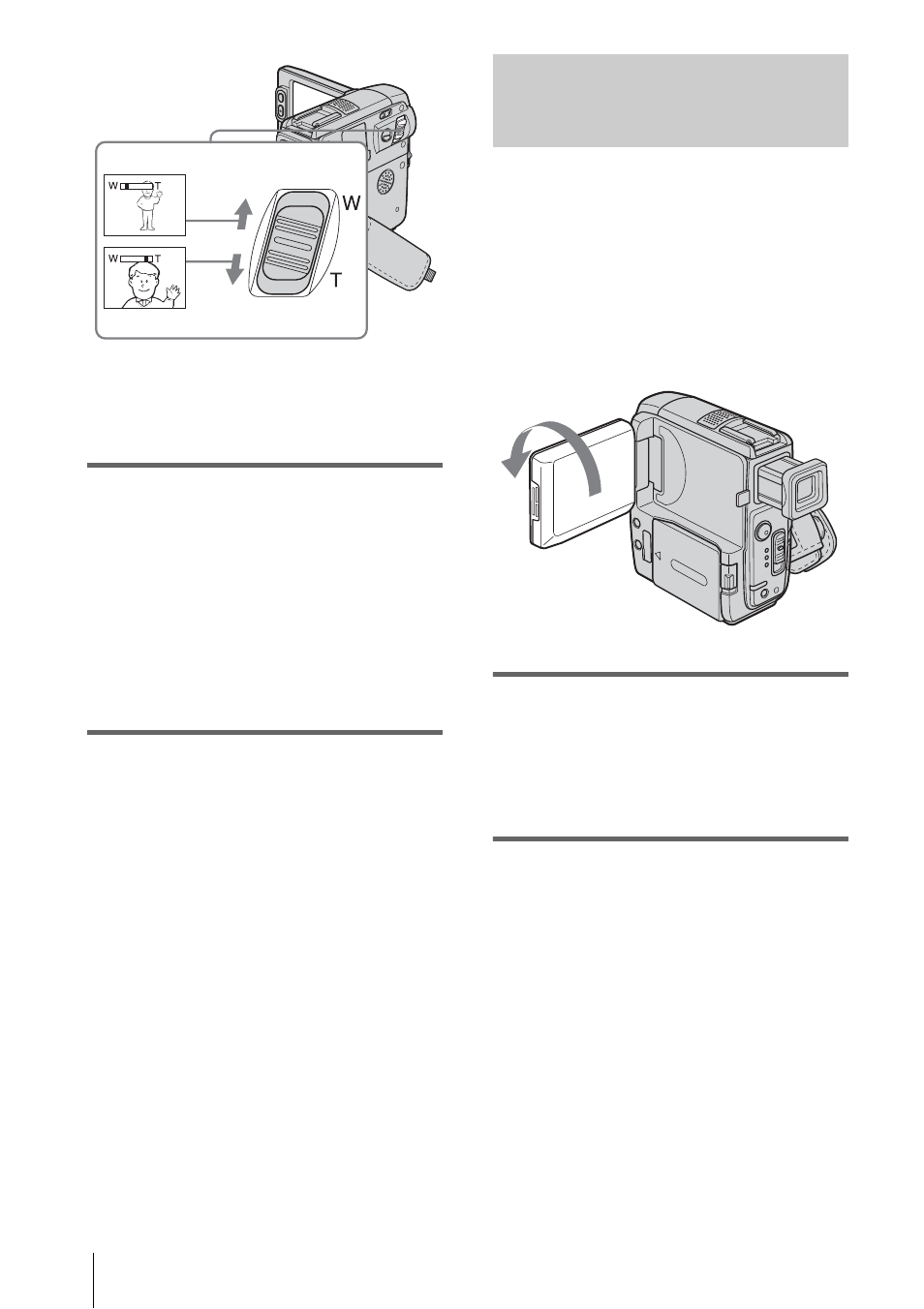 Recording in mirror mode | Sony DCR-PC109 User Manual | Page 30 / 152