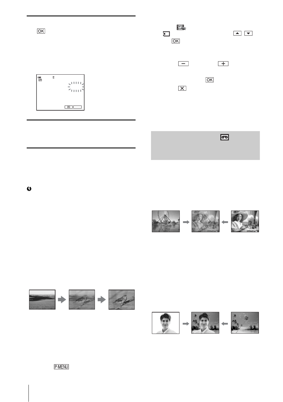 Using special effects – digital effect, Using special effects, Digital effect | Sony DCR-PC109 User Manual | Page 44 / 152