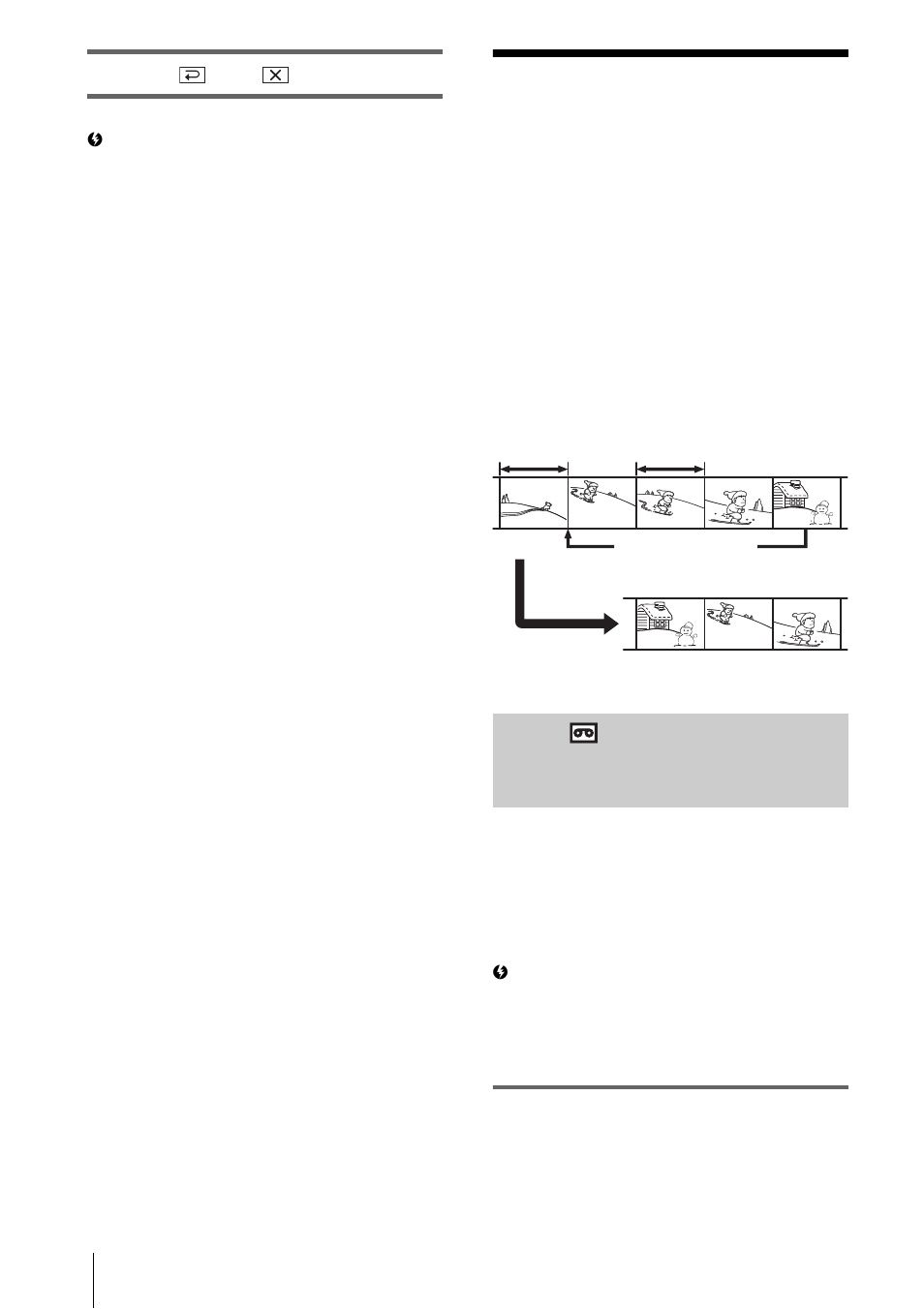 Dubbing selected scenes from a tape, Digital program editing, P. 98) | Sony DCR-PC109 User Manual | Page 98 / 152