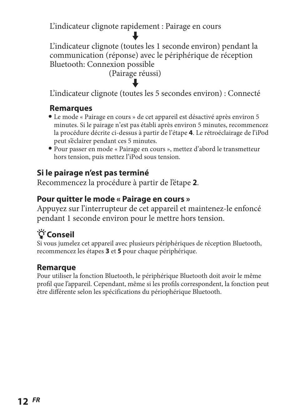 Sony TMR-BT8IP User Manual | Page 34 / 68