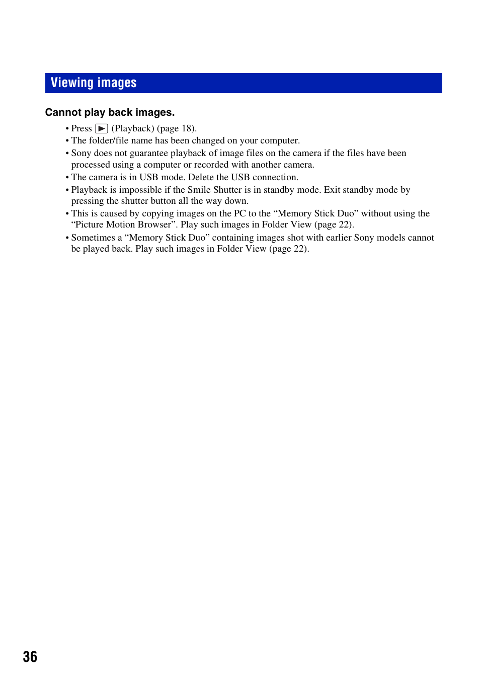 Viewing images | Sony DSC-W300 User Manual | Page 36 / 76