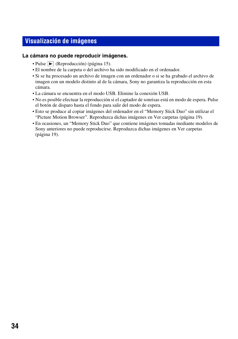 Visualización de imágenes | Sony DSC-W300 User Manual | Page 72 / 76
