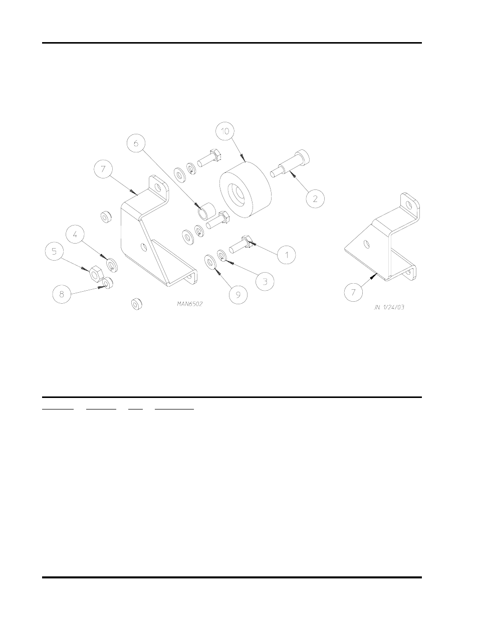Basket (tumbler) roller wheel assemblies | American Dryer Corp. CG20 User Manual | Page 14 / 32