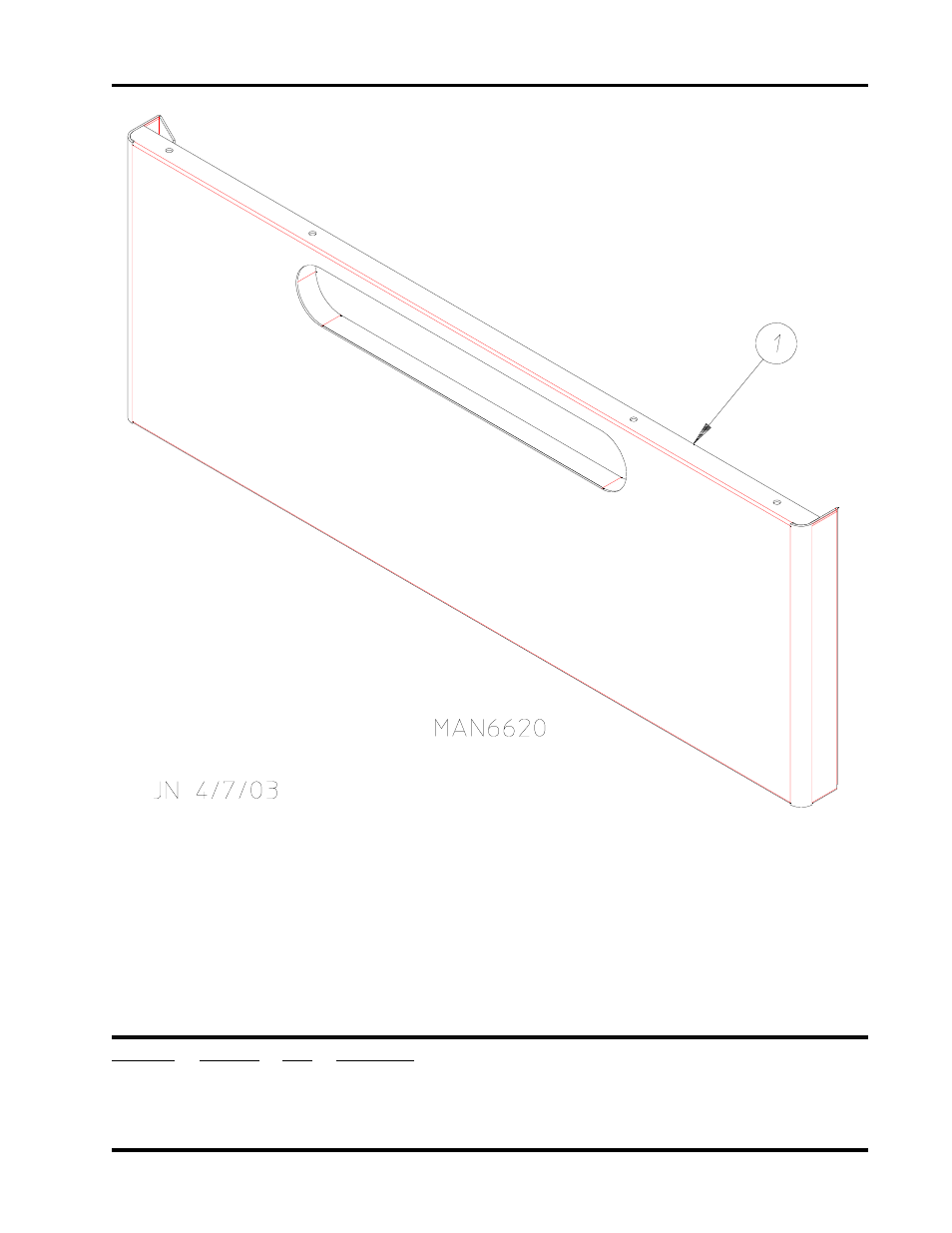 Front bottom panel assembly | American Dryer Corp. CG20 User Manual | Page 7 / 32