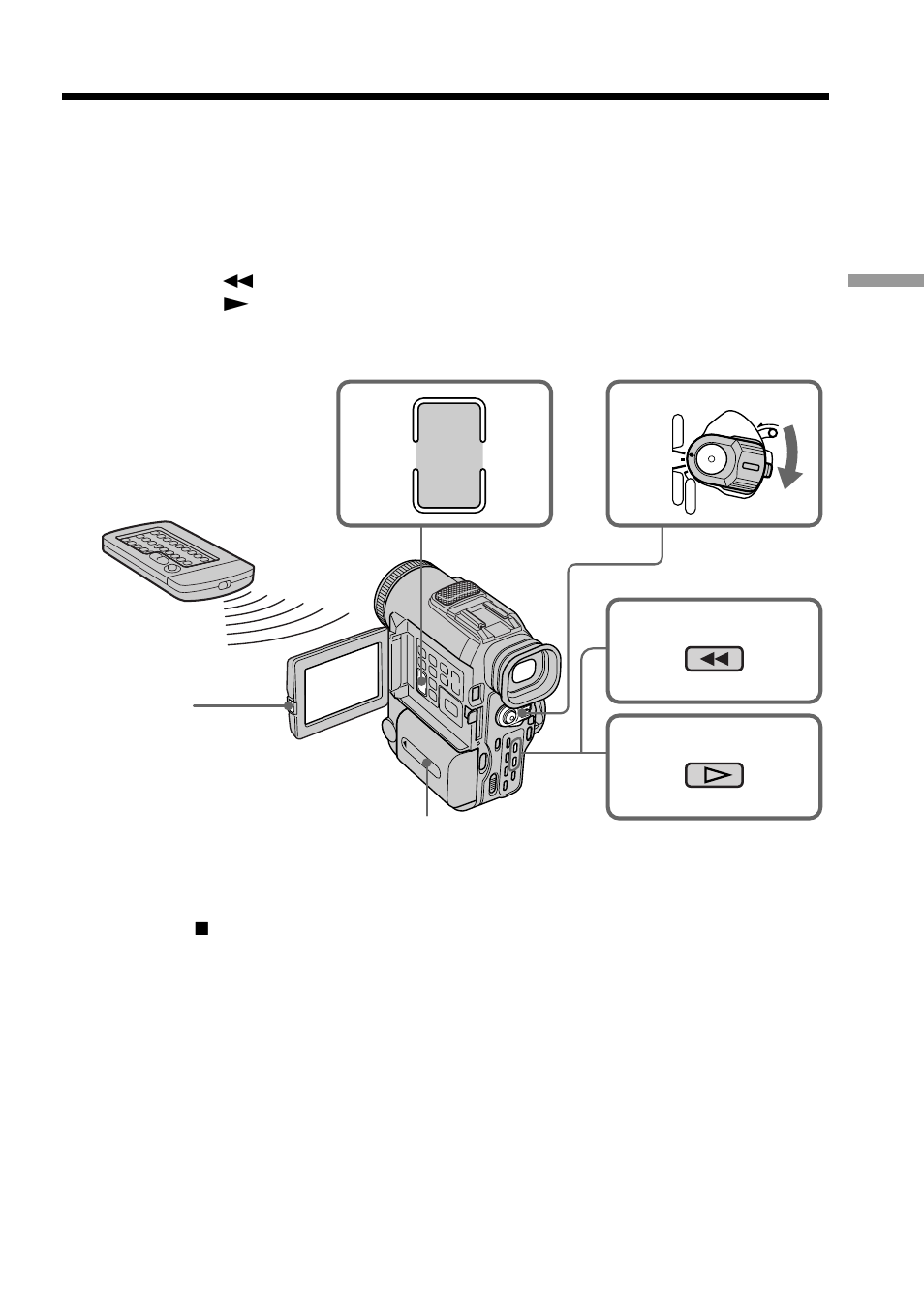 Playback ﾐ basics, Playing back a tape | Sony DCR-PC100 User Manual | Page 25 / 140