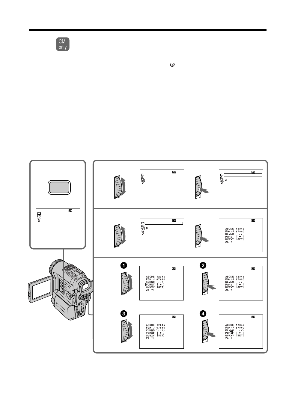 Making your own titles | Sony DCR-PC100 User Manual | Page 72 / 140