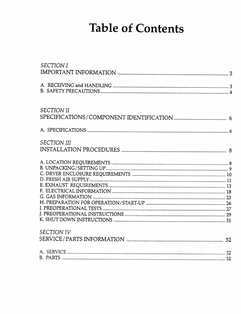 American Dryer Corp. AD-385 User Manual | Page 5 / 68