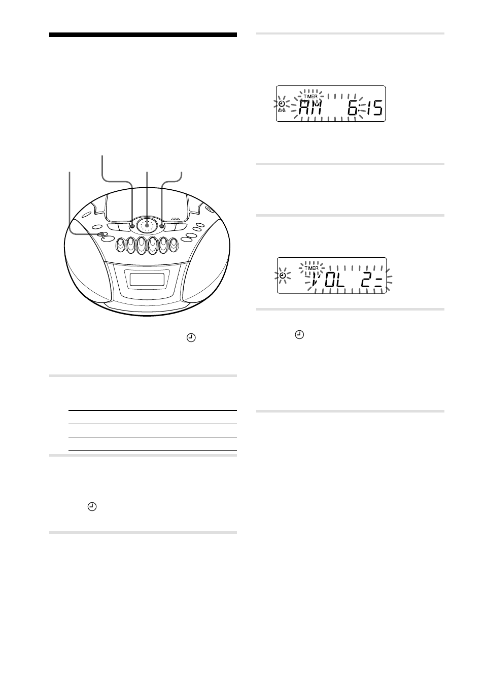 Waking up to music | Sony CFD E75 User Manual | Page 20 / 32