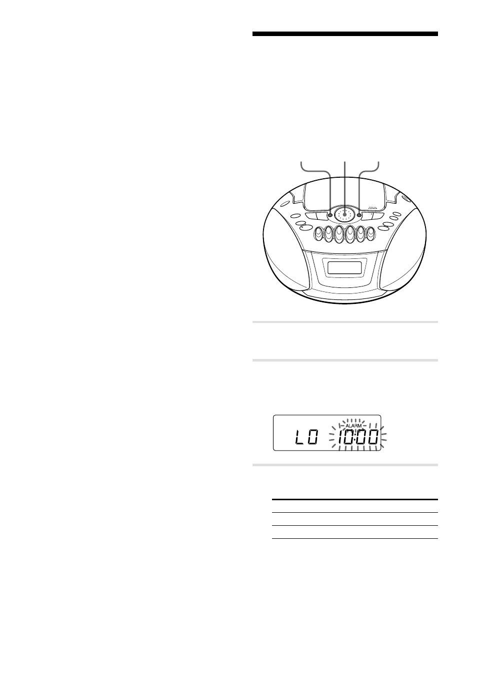 Using the countdown timer | Sony CFD E75 User Manual | Page 22 / 32