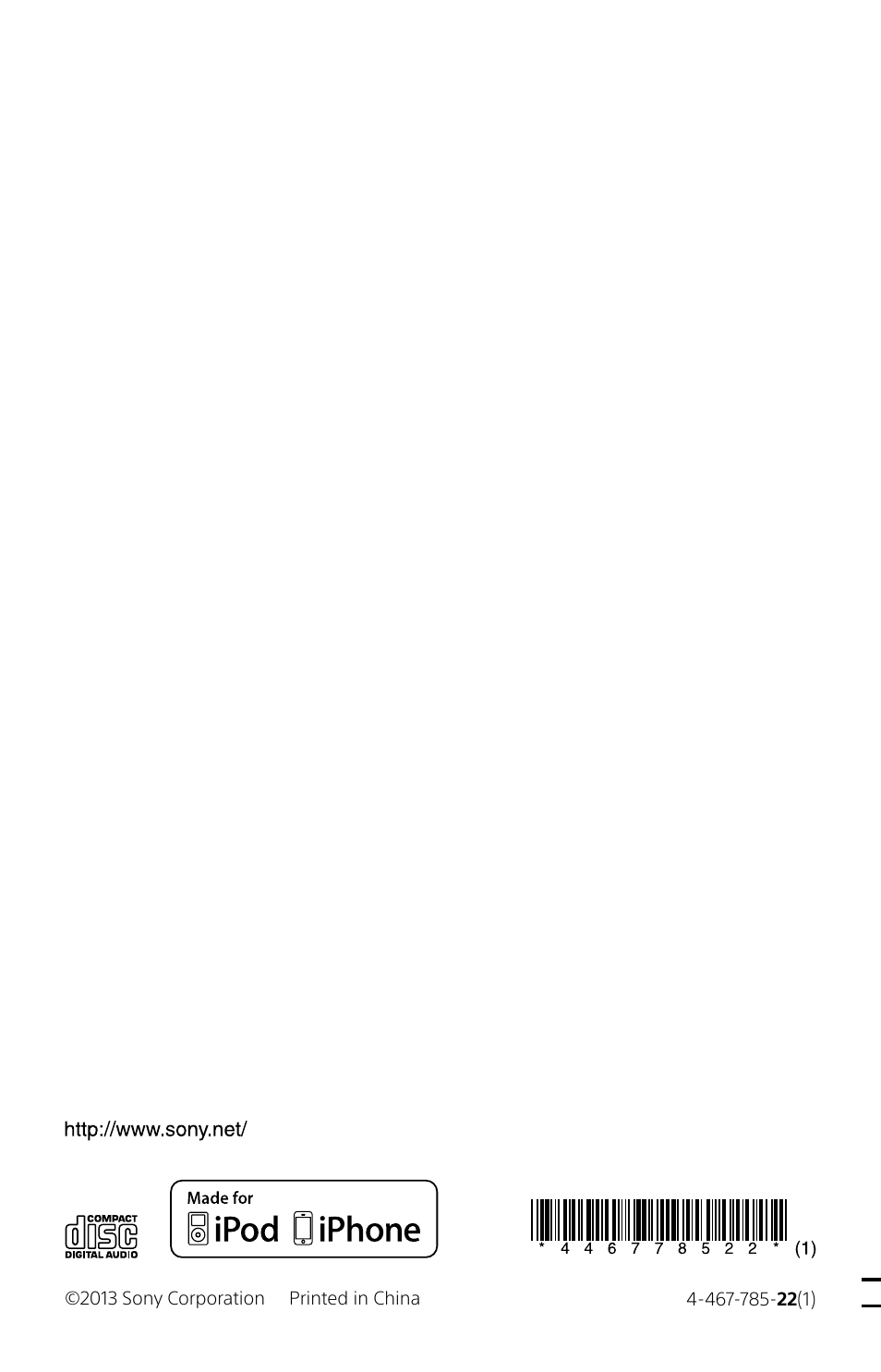 Sony MHC-EC619IP User Manual | Page 64 / 64