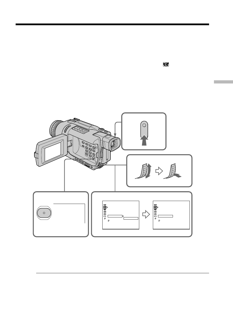 Frame by frame recording – frame recording | Sony DCR-TRV340 User Manual | Page 57 / 212