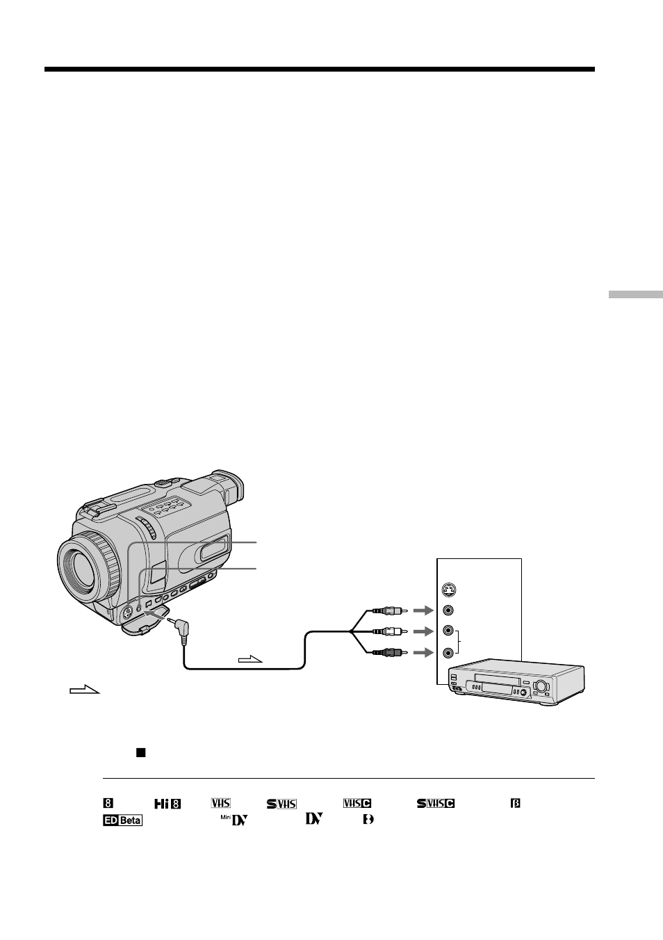 Dubbing a tape | Sony DCR-TRV340 User Manual | Page 71 / 212