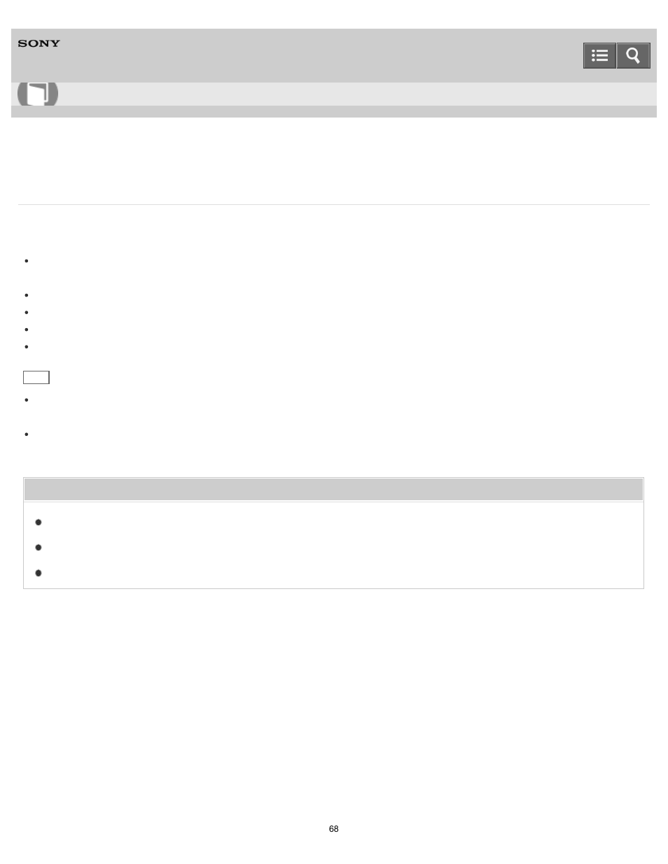 Terminating the bluetooth connection (after use), Help guide | Sony SRS-X5 User Manual | Page 68 / 101