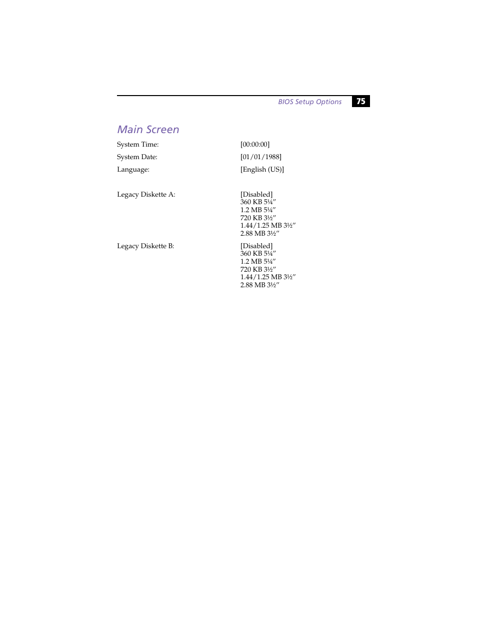 Main screen | Sony PCV-E204 User Manual | Page 83 / 114