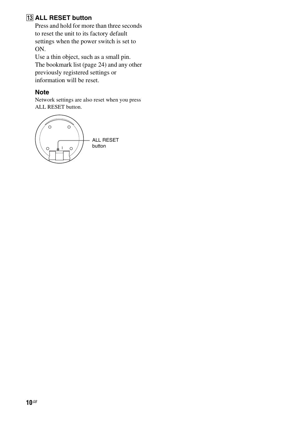 Sony SA-NS300 User Manual | Page 10 / 40