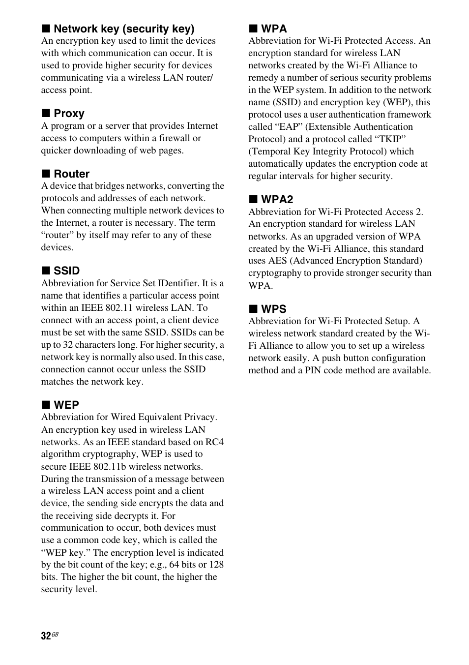 Sony SA-NS300 User Manual | Page 32 / 40