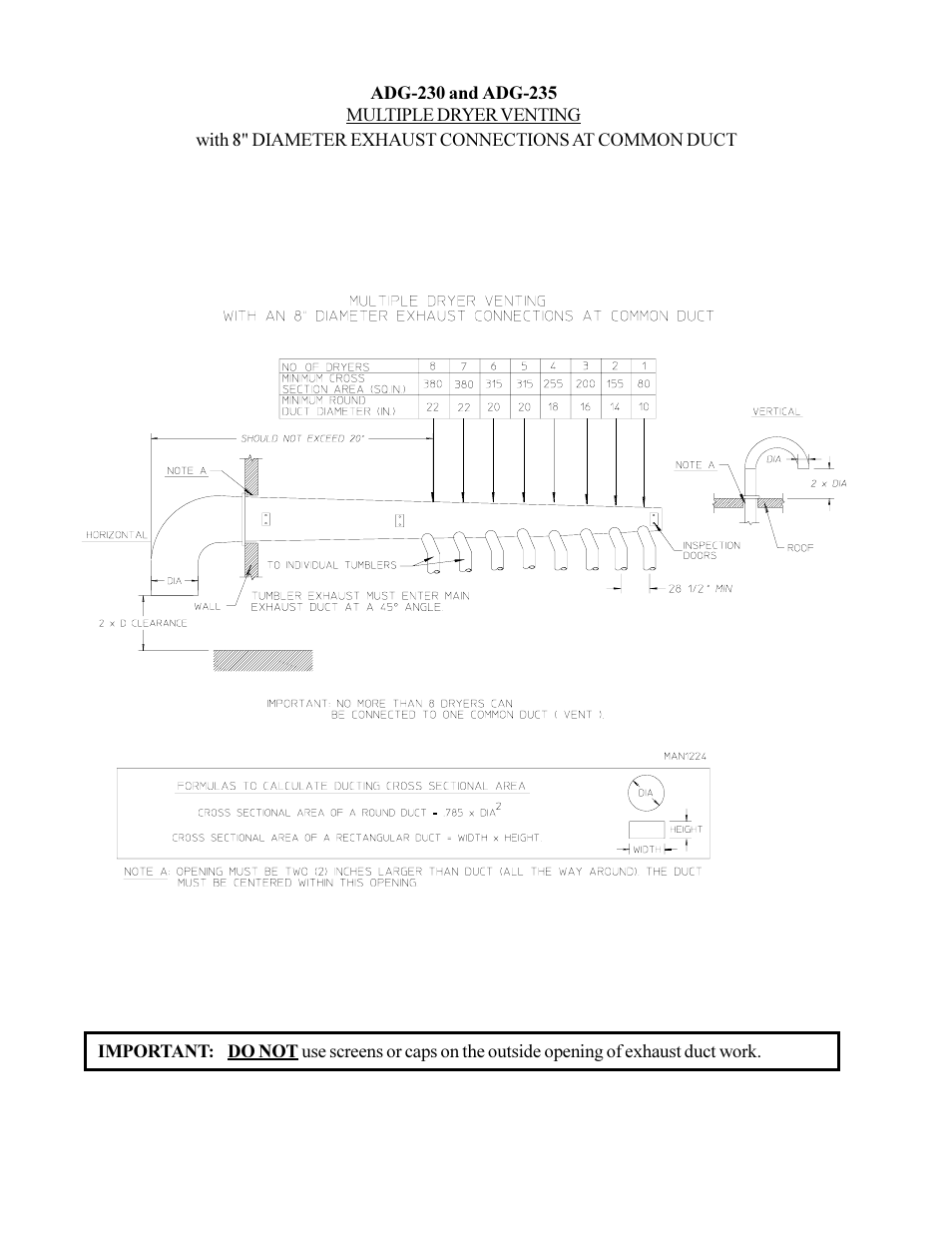American Dryer Corp. AD-230 User Manual | Page 20 / 48