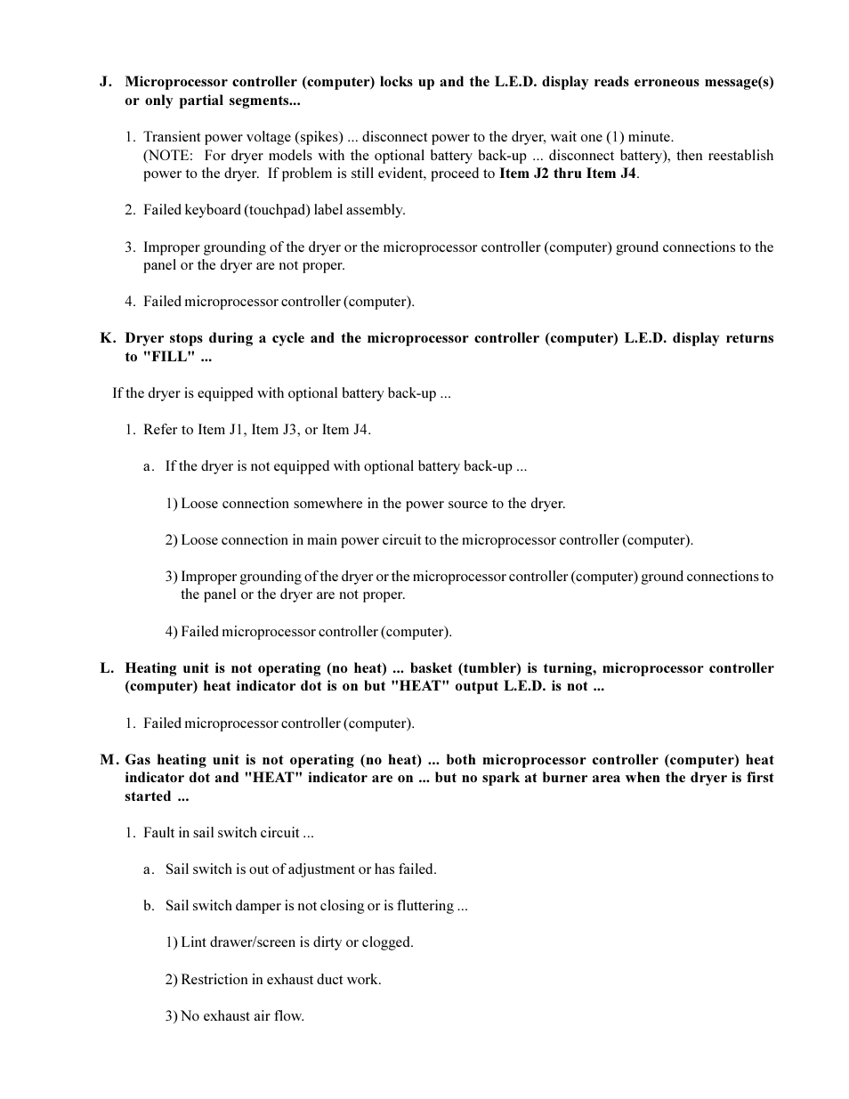 American Dryer Corp. AD-230 User Manual | Page 43 / 48