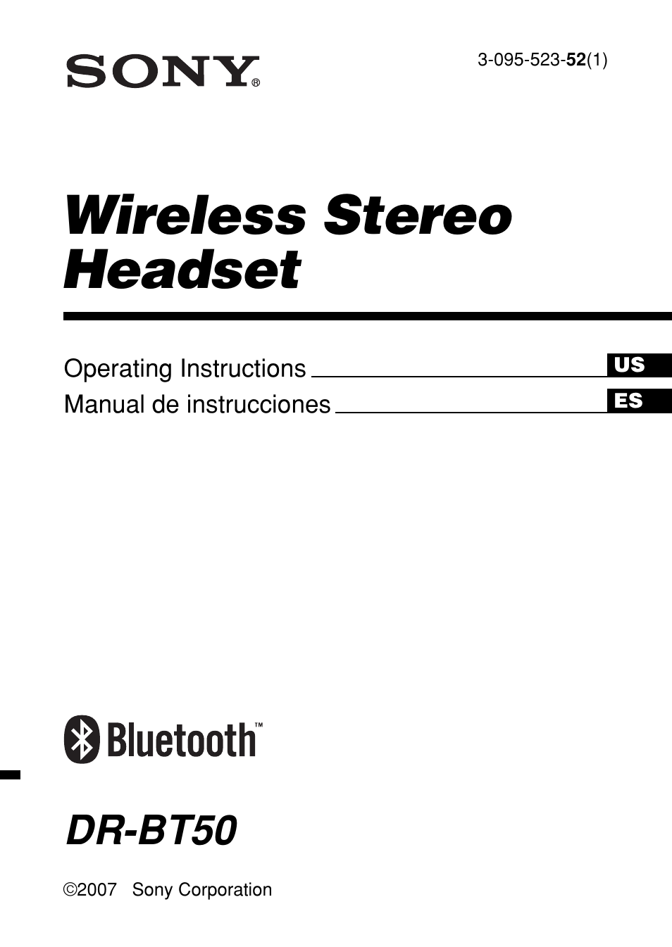 Sony DR-BT50 User Manual | 56 pages