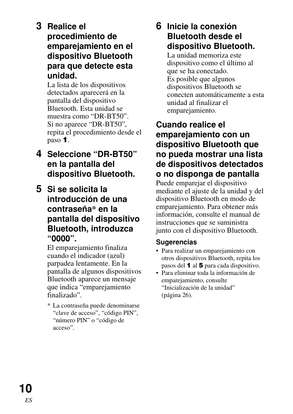 Sony DR-BT50 User Manual | Page 36 / 56