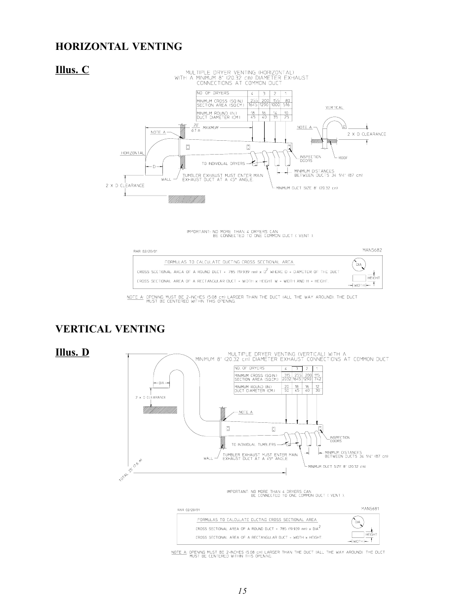 American Dryer Corp. MDG50MNV User Manual | Page 19 / 48