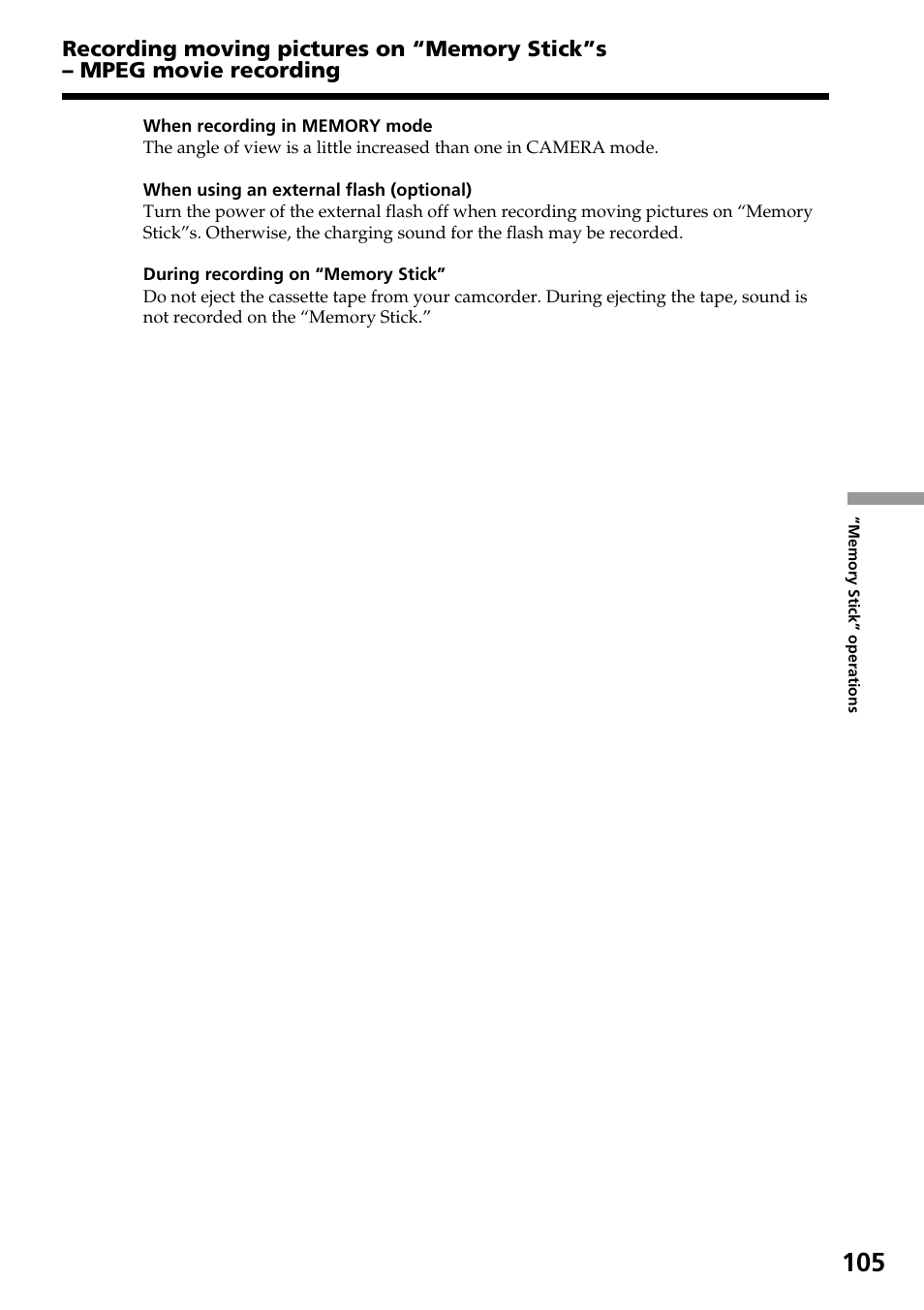 Sony DCR-TRV830 User Manual | Page 105 / 168
