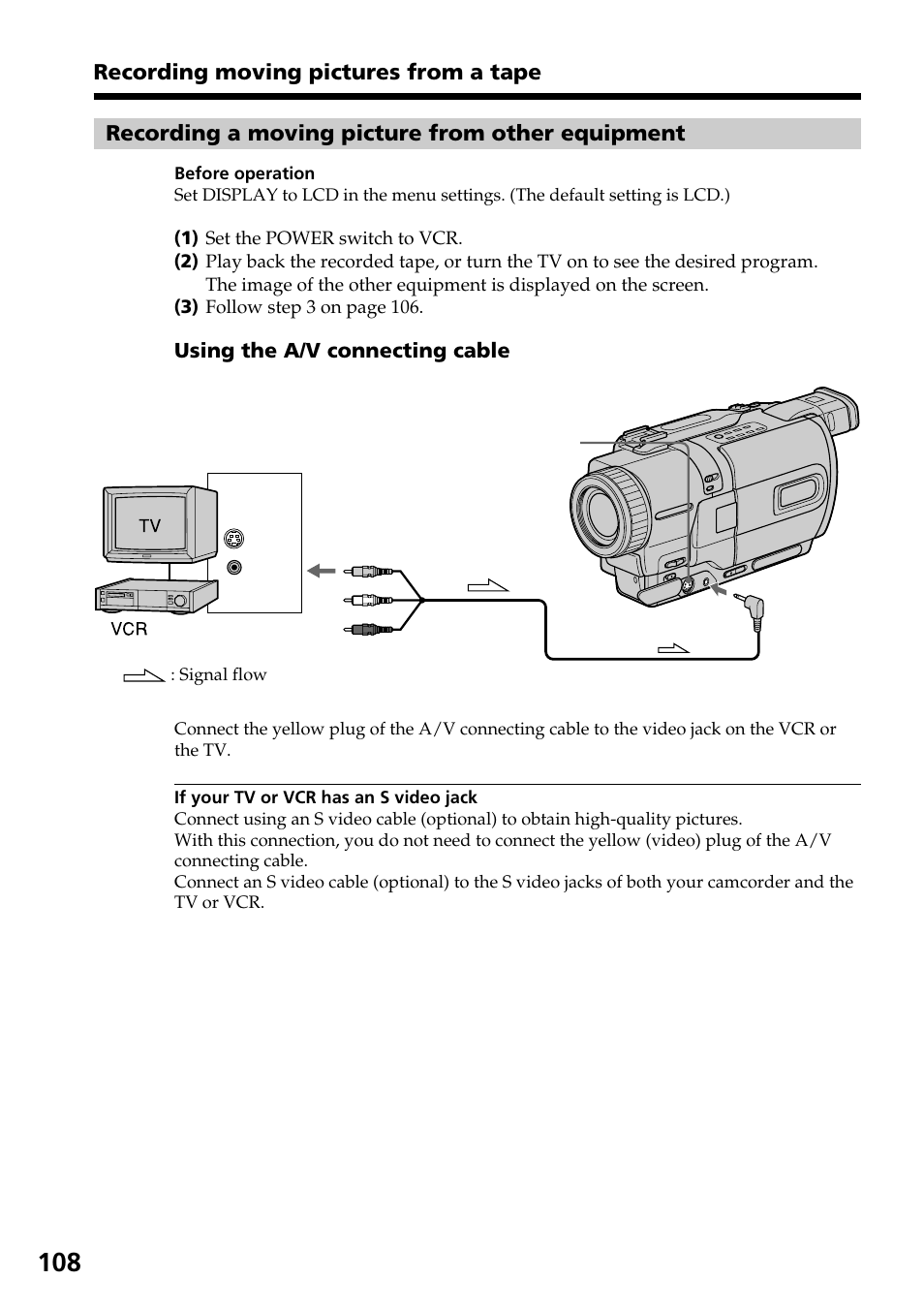Sony DCR-TRV830 User Manual | Page 108 / 168