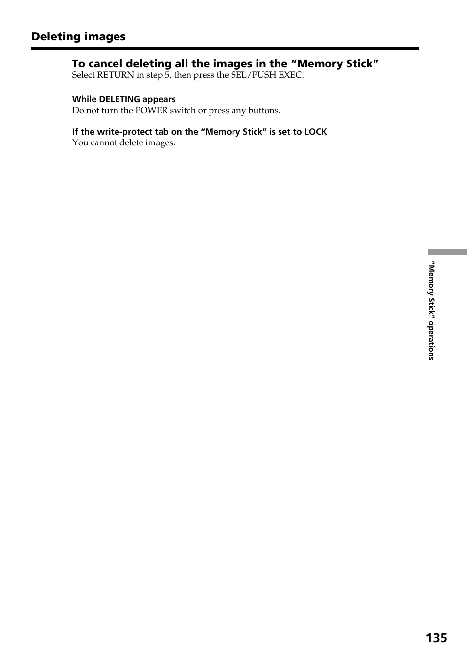 Sony DCR-TRV830 User Manual | Page 135 / 168