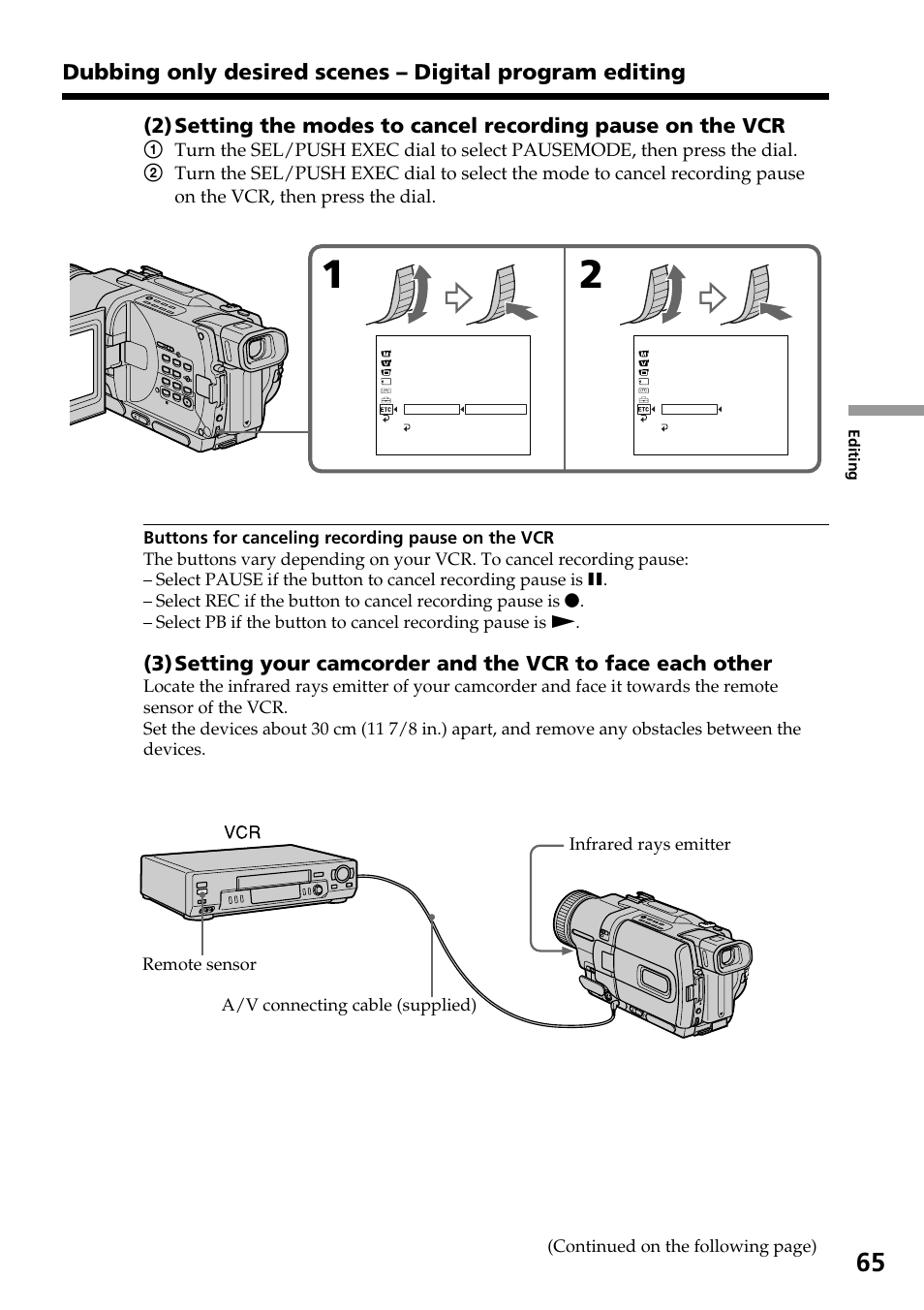 Sony DCR-TRV830 User Manual | Page 65 / 168