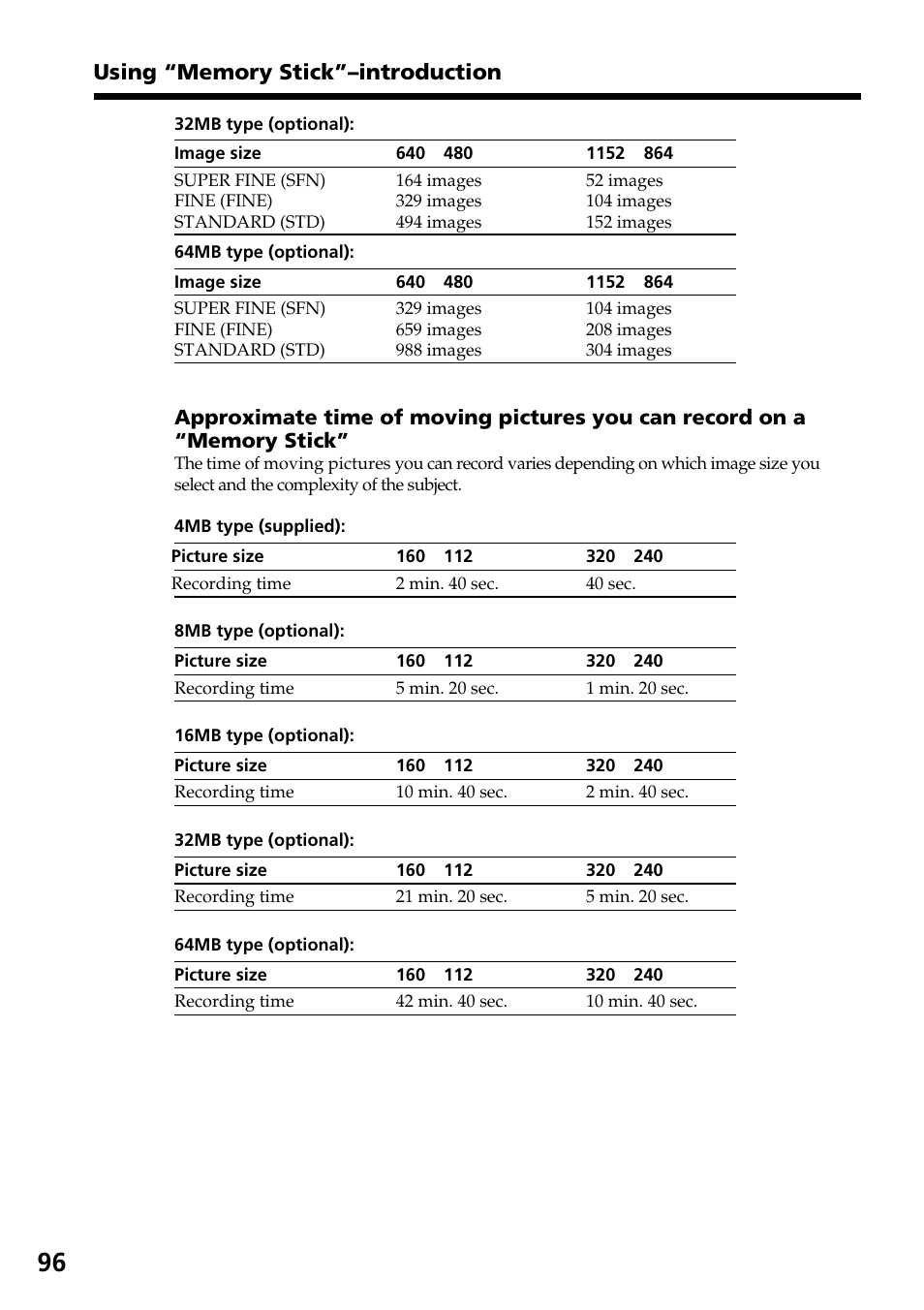 Sony DCR-TRV830 User Manual | Page 96 / 168