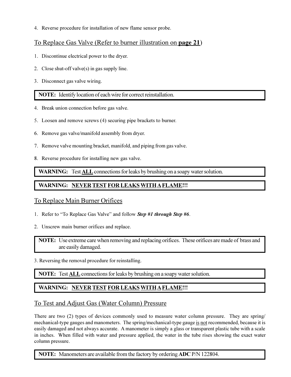 American Dryer Corp. Phase 6 Microprocessor Controls ML-190HS User Manual | Page 23 / 63