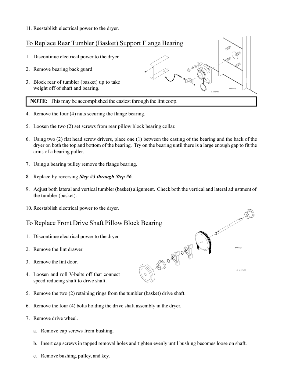 American Dryer Corp. Phase 6 Microprocessor Controls ML-190HS User Manual | Page 34 / 63