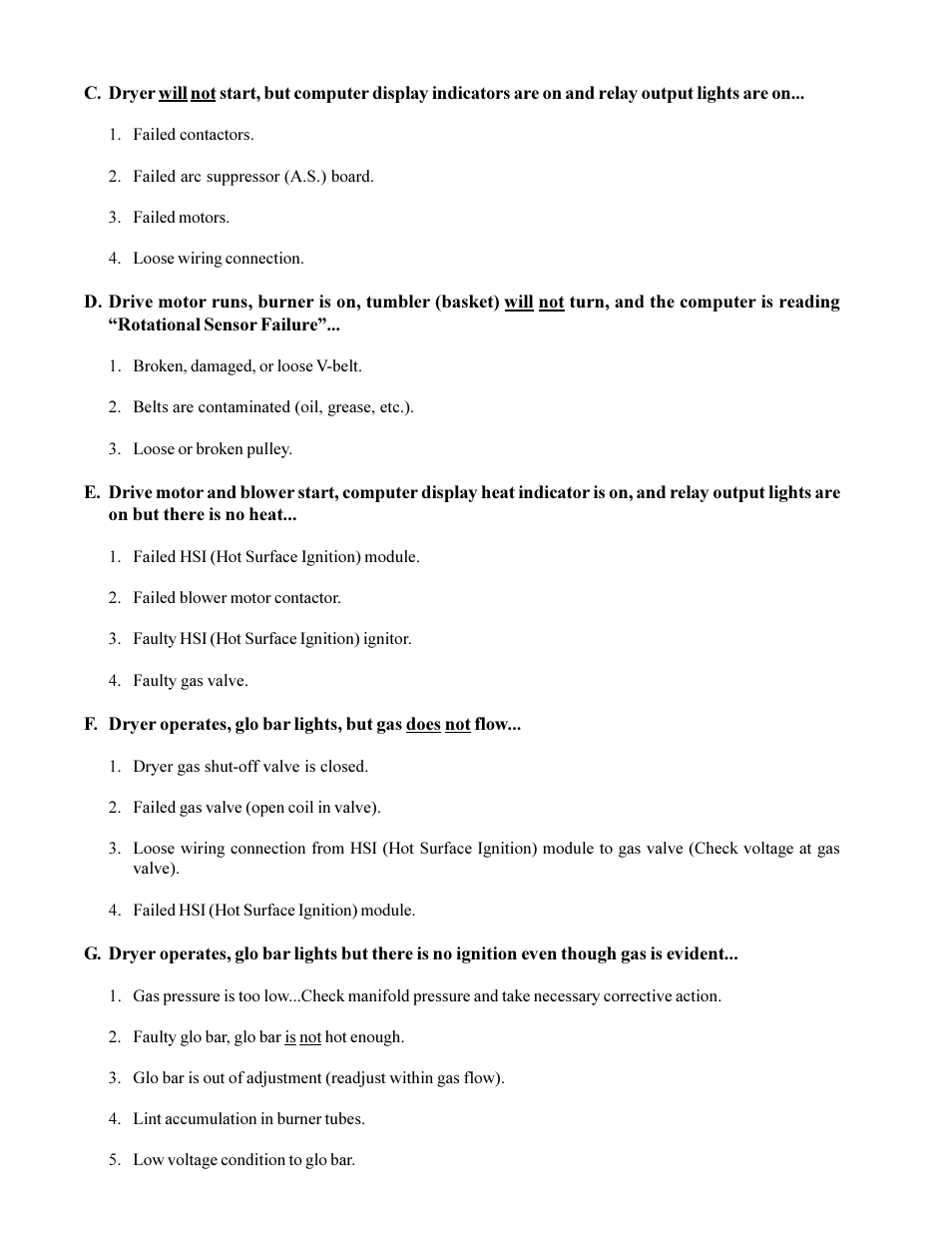 American Dryer Corp. Phase 6 Microprocessor Controls ML-190HS User Manual | Page 42 / 63