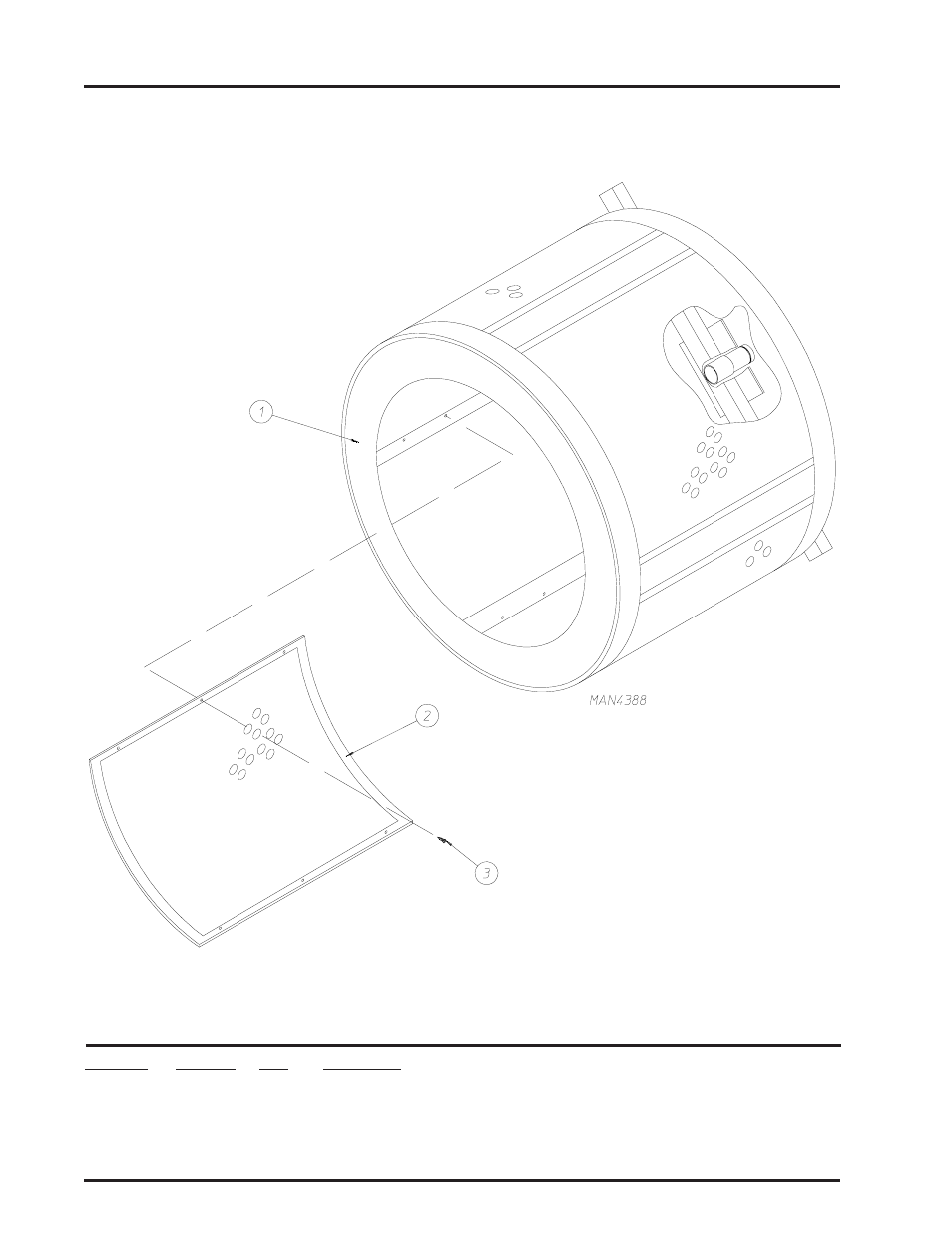 Basket (tumbler) assembly | American Dryer Corp. MLG-96 User Manual | Page 14 / 30