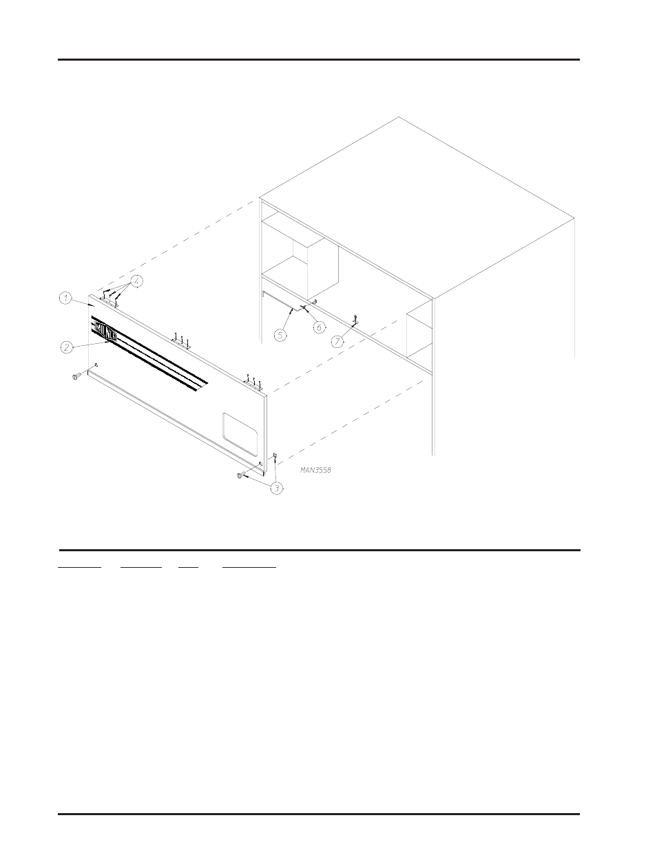 Control door assembly | American Dryer Corp. MLG-96 User Manual | Page 4 / 30