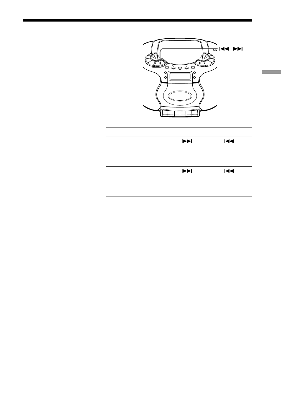 Locating a specific point in a track | Sony CFD-E55 User Manual | Page 13 / 36
