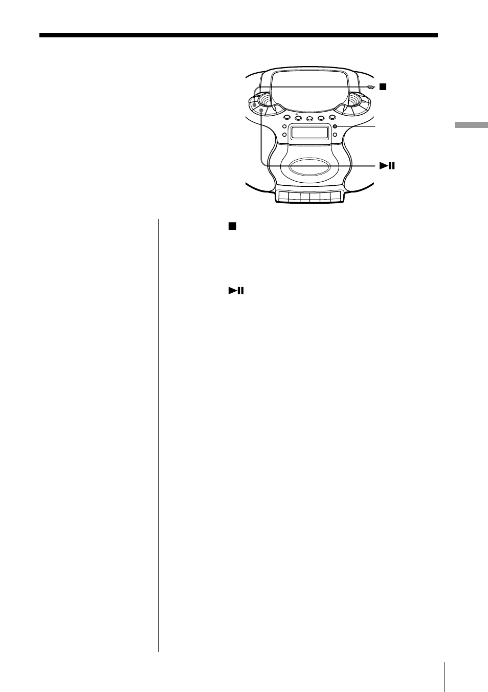 Playing tracks in random order (shuffle play), Playing tracks in random order | Sony CFD-E55 User Manual | Page 15 / 36