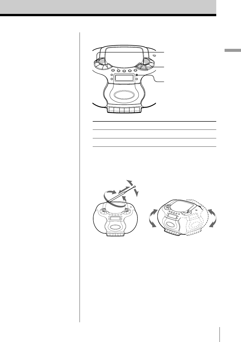 Sony CFD-E55 User Manual | Page 7 / 36