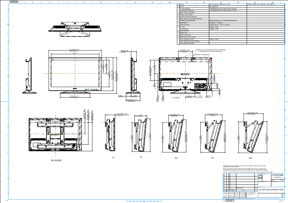Sony KDL-32BX330 User Manual | 1 page