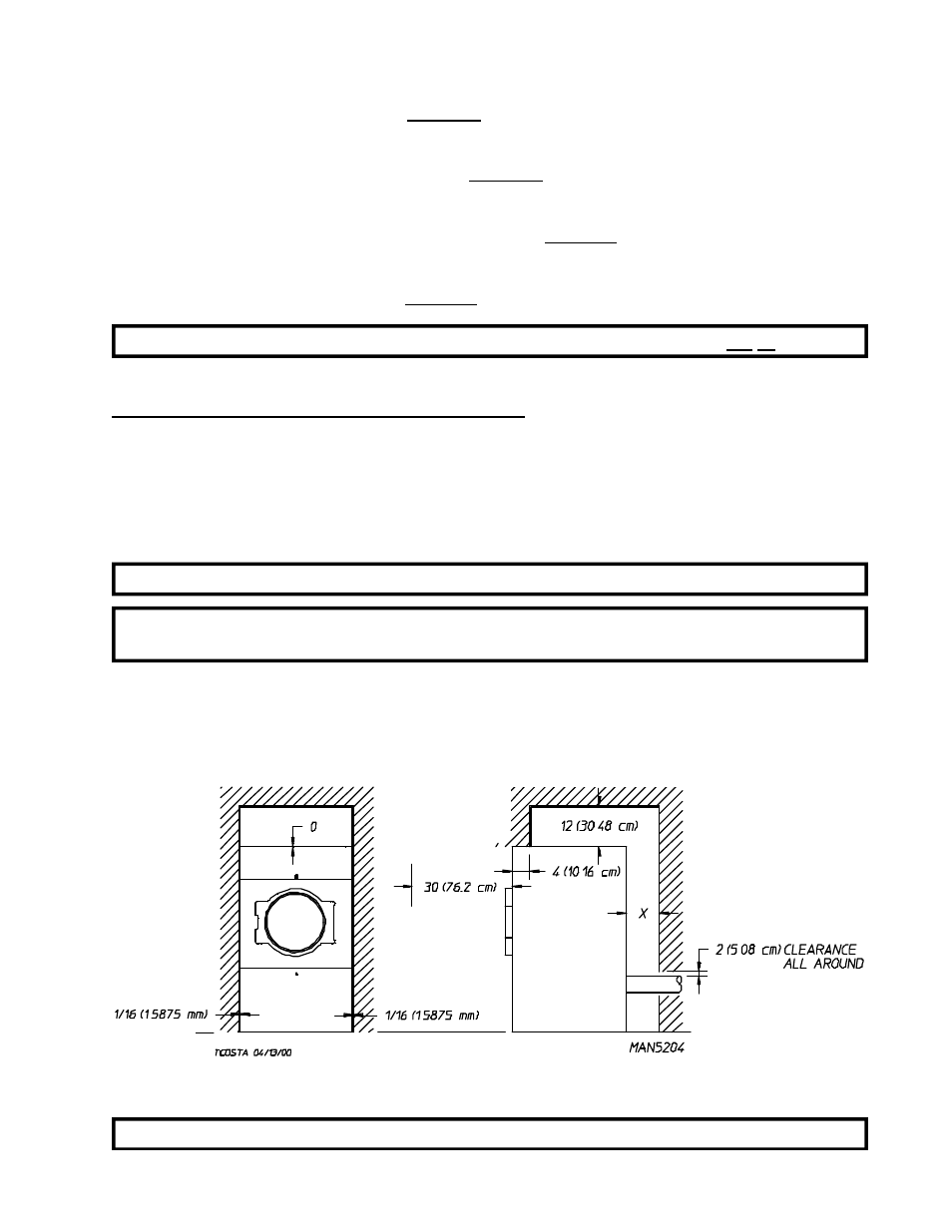 C. dryer enclosure requirements | American Dryer Corp. AD-27 User Manual | Page 13 / 56