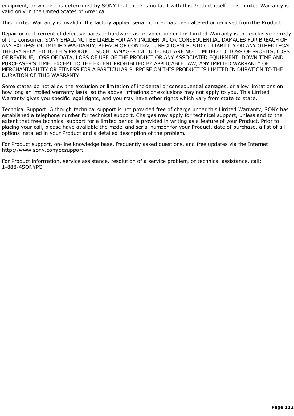 Sony PCV-R522DS User Manual | Page 112 / 245
