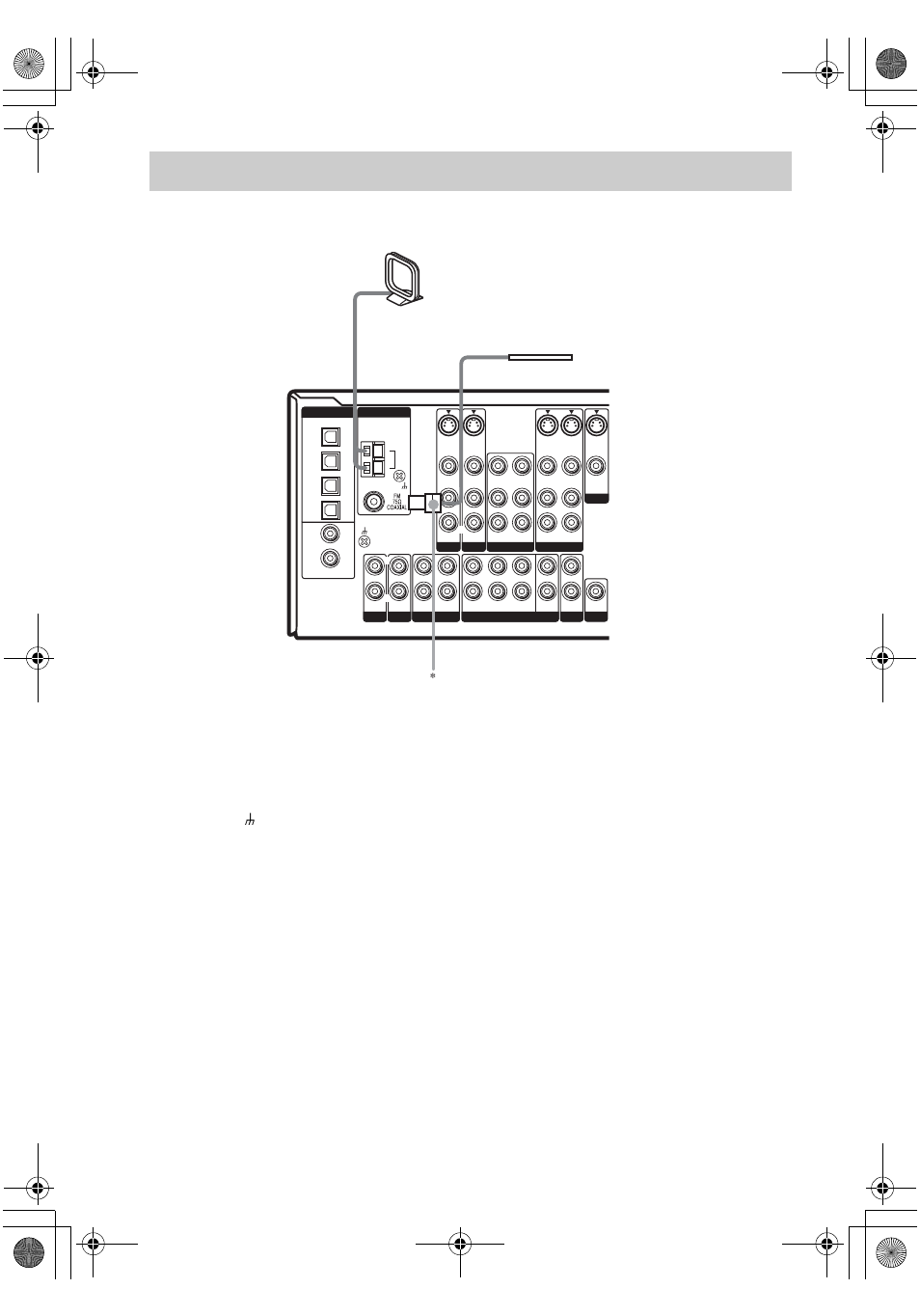 Connecting the antennas | Sony STR-DE898 User Manual | Page 14 / 64