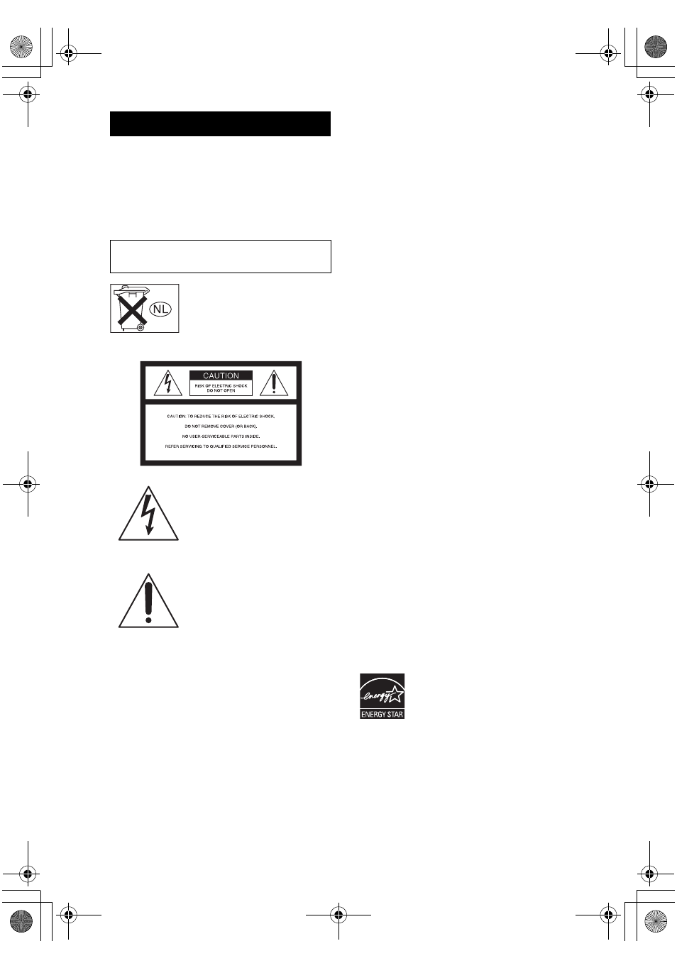 Warning | Sony STR-DE898 User Manual | Page 2 / 64